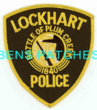 TEXAS,LOCKHART POLICE 2